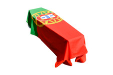 Portugal Flag Coffin Drape - Quick Dispatch