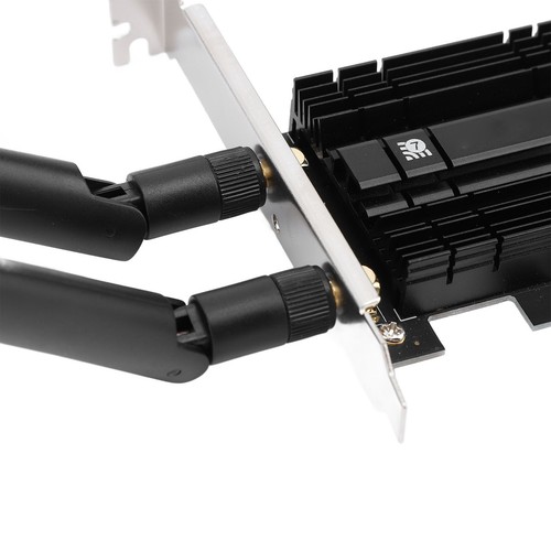 PCI-E WiFi Adapter For BE200 8774Mbps Tri Band Wireless Network - Picture 2 of 12