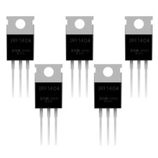 5 PCS 5X MOSFET Transistor IRF1404 O6F44093