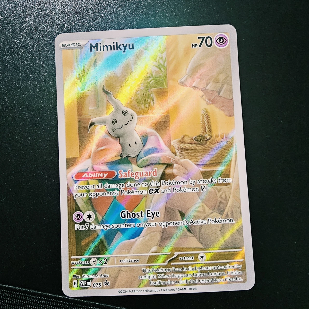 Preços baixos em Mimikyu 075 Sv: Scarlet & Violet Promo Cards | eBay