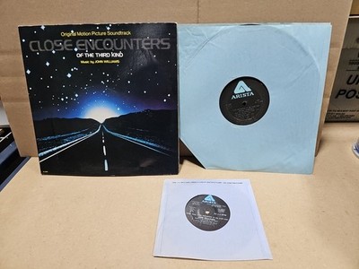 Close Encounters Of The Third Kind Vinyl Record Movie Og Soundtrack+ 45 Single!