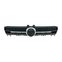 Diederichs 2216041 LüFtungsgitter KüHlergrill Schwarz Chrom FüR Vw Golf Vii MK7