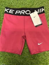 NEW Nike Pro Dri Fit 5" Training Shorts Kids Medium Sweet Beet Active Workout