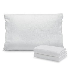 Pillowcases Set of 2 Pillow Covers Queen Size, Soft  Breathable Fabric for