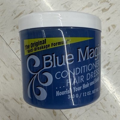 Blue Magic Anti-Breakage Nourishing Hair Dressing Cream, Original 12 oz