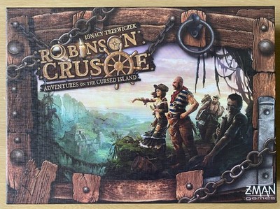 Robinson Crusoe: Abenteuer auf der verwunschenen Insel Brettspiel Z-Man Edition