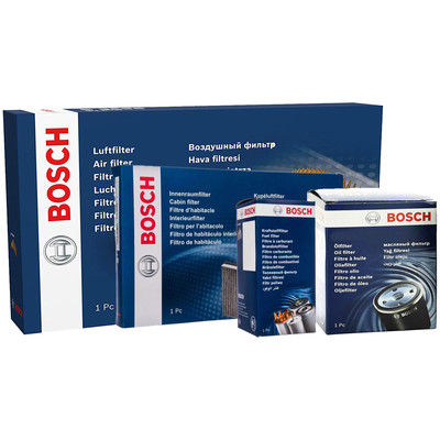 BOSCH Inspektionspaket Filtersatz für Fiat Punto 1.3 D Multijet Alfa Romeo Mito