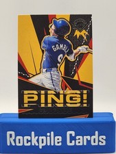 2025 Panini Prospect Edition - Ping! Sean Gamble #25 (RC)