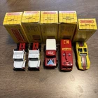 Matchbox Car  Lot Of 5 New Vintage, Corvette, Mini Camper,  Scania T-142.