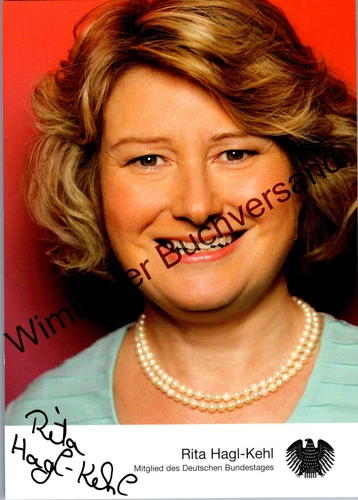 Signierte Postkarte Rita Hagl-Kehl /// parl. Staatssekretärin /// Autogr 271995 - Bild 5 von 5