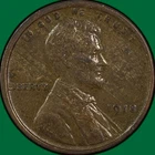 1918 Lincoln Wheat Cent Extremely Fine XF Coin #33186