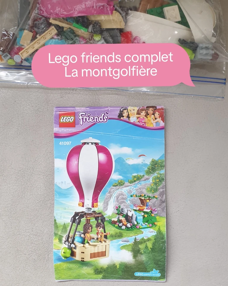 LEGO Friends 41097 Heartlake Hot Air Balloon, photo 1 sur 3