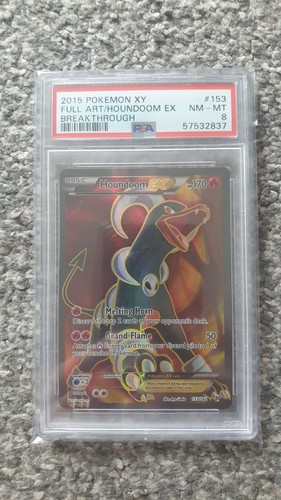 Houndoom-EX graded PSA 8 for sale on eBay