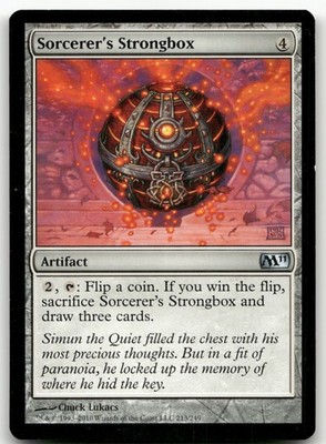 Sorcerer's Strongbox #213 (NM) Magic 2011 M11 Magic MTG