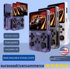 128GB, R36S Retro Handheld Game Console Video Games 64GB Consoles 20000+ Games