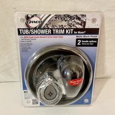 Danco Tub/Shower Trim Kit for Moen Matte Black Finish 11083 Moentrol, Posi-temp