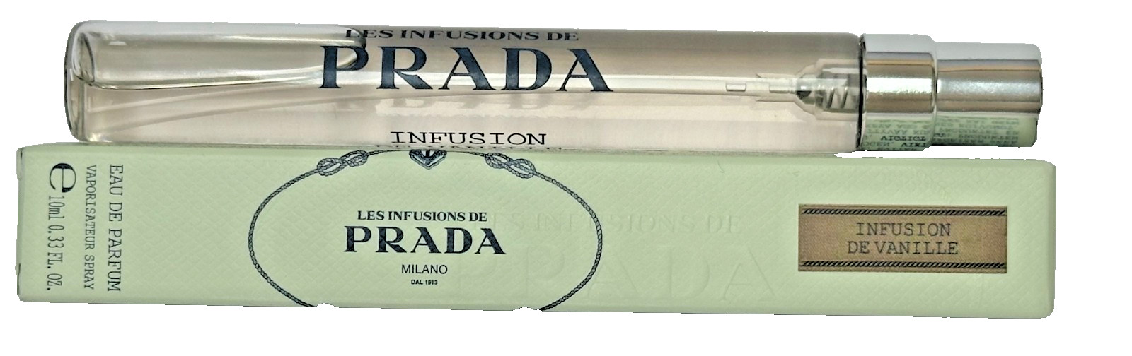 Prada Infusion De Vanille Unisex 0.33 oz 10 ml Eau De Parfum Spray New In Box thumbnail 7