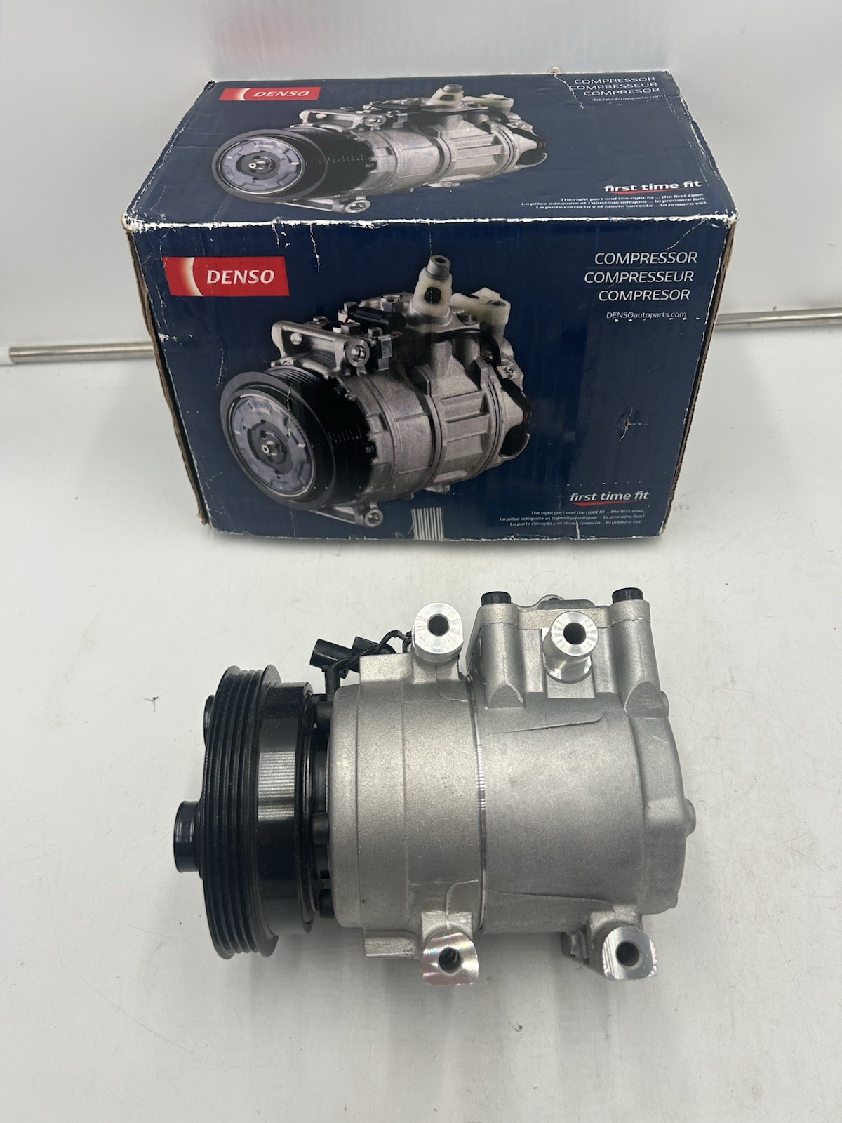 For Hyundai Elantra Tiburon 2.0 L4 A/C Compressor and Clutch Denso 471-6003
