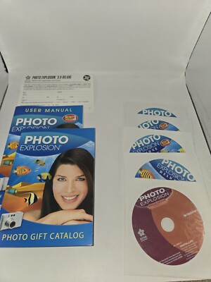 Photo Explosion Deluxe Computer Software V3 For Windows XP Vista With ...