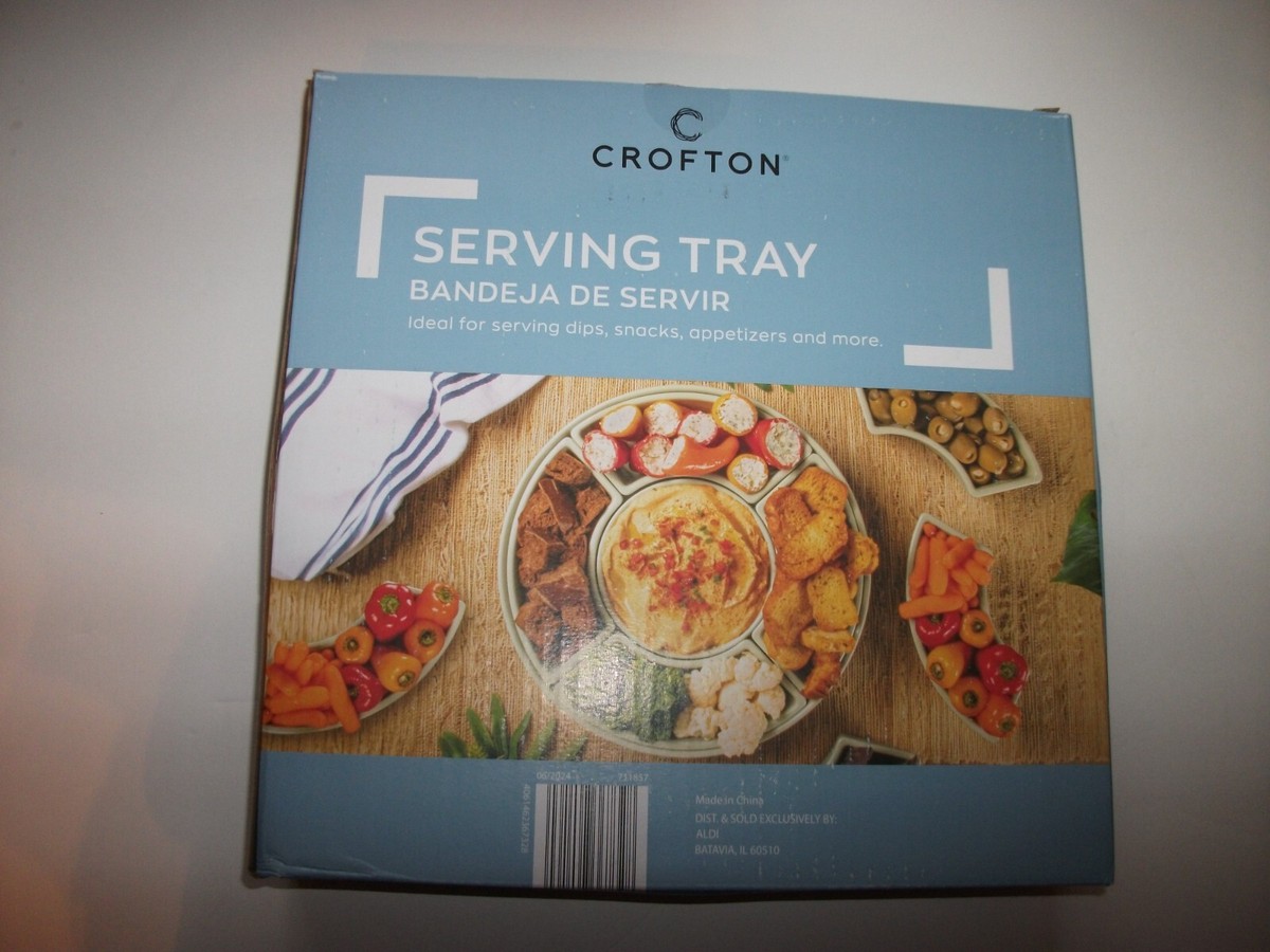 New Crofton Heavy Serving Tray Set Dishwasher Safe