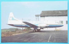 HISTORICAL AIRCRAFT POSTCARD #285 - Commuter Airlines Convair CV-580 - Ltd Ed
