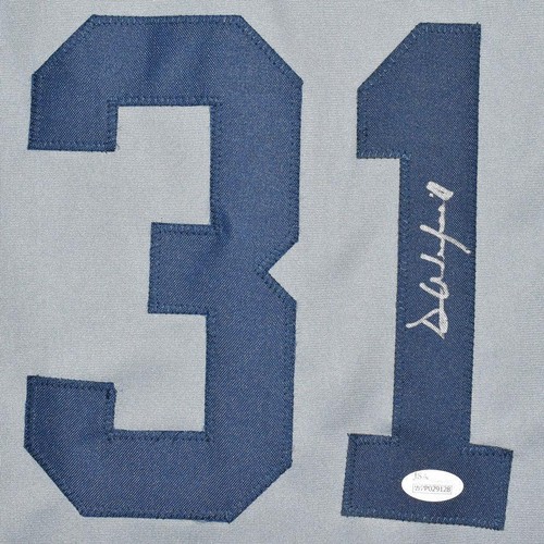 Dave Winfield Signed New York Grey Baseball Jersey (JSA) - Picture 2 of 3