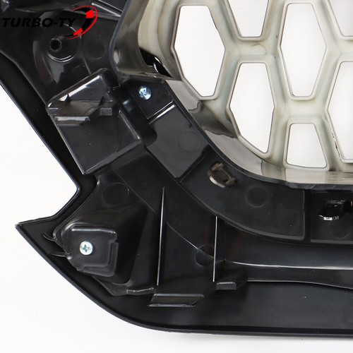 Front Bumper Upper Grille Gray For 2019-2021 Toyota Tacoma TRD With Chrome Trim - Picture 13 of 17
