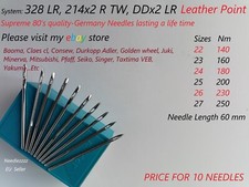 214x2 LR/R TW, 328 LR/DDx2 LR, Singer, Consew, Durkopp Adler, Juki, Seiko