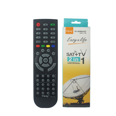 AUN0442 iHandy UNIVERSAL SAT+TV 2 IN 1 REMOTE CONTROL