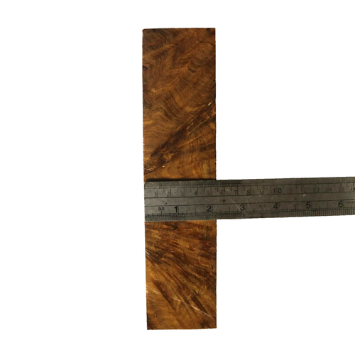 Malayan Teak Burl, Block Blanks, Exotic Wood, Woodworking 4"X 8 7/8"X 2" #737 - Picture 17 of 17