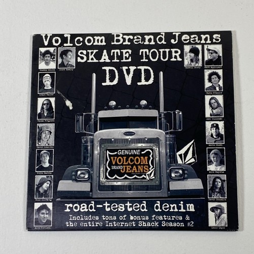 Volcom Brand Jeans Skate Tour Skateboarding + Internet Shack Season 2 DVD Rare