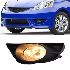 Driver Fog Light W/Bulb & Bezel For Honda Fit 09-11#33951TK6305 Plastic Lens LH