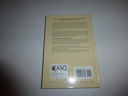 The FDA and Worldwide Quality System Requirements Guidebook for Medical Device95 - Picture 2 of 8