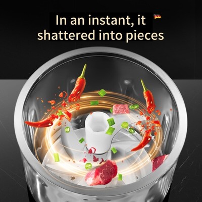 Multifuntional Wireless Electric Chopper Electric Kitchen Vegetable Dicer