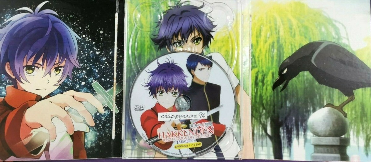 DVD Hakkenden Eight Dogs of the East Season 1+2 Complete TV Series