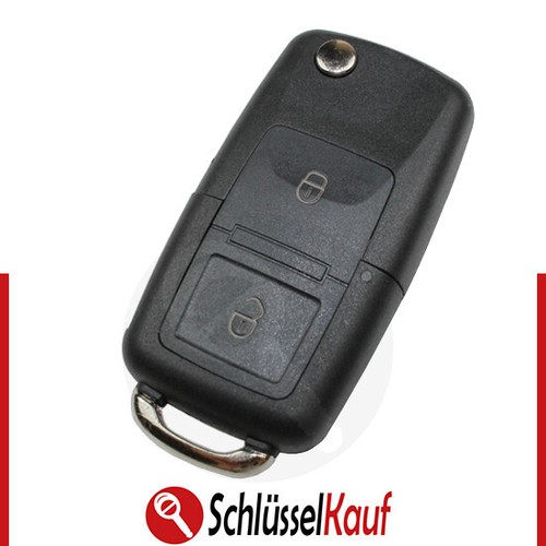 Autoschlüssel Klappschlüssel 433 Mhz + Rohling + Transponder NEU passend für VW - Picture 3 of 24