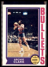 1974-75 Topps Basketball Archie Clark Washington Bullets #172 