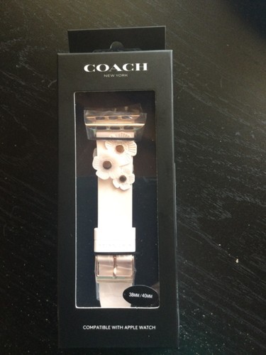 Coach Apple Watch band 38/40 New | eBay