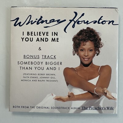 I Believe in You and Me [Single] by Whitney Houston (CD, Dec-1996