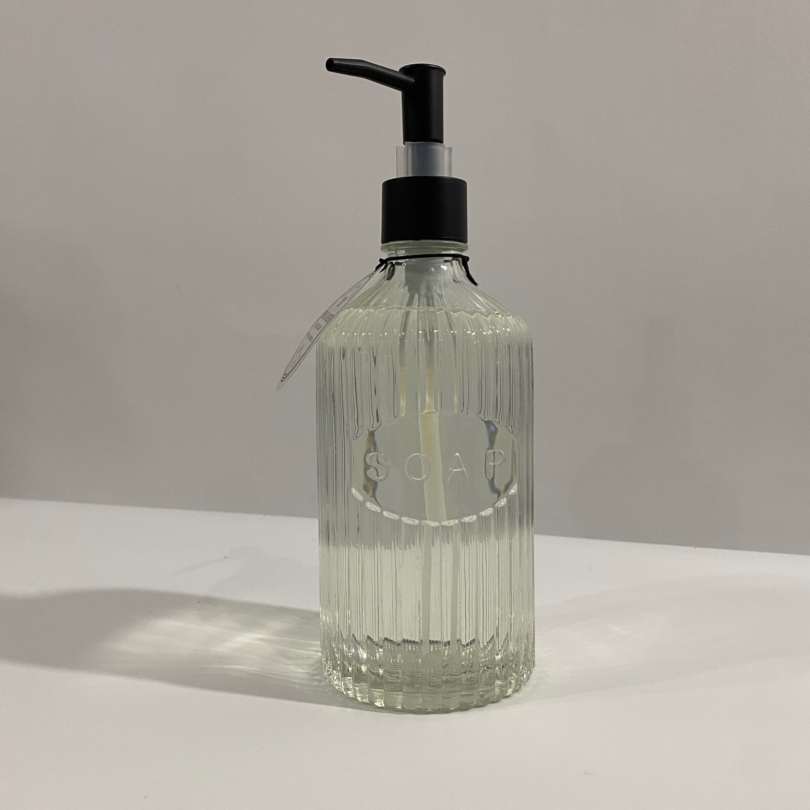 Aroma Aria French Lavender Liquid Hand Wash Soap 20 Oz Glass Bottle for