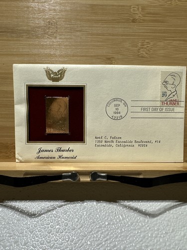 Golden Replicas Of United States Stamps 22k Lot Of 6 First Day Of Issue