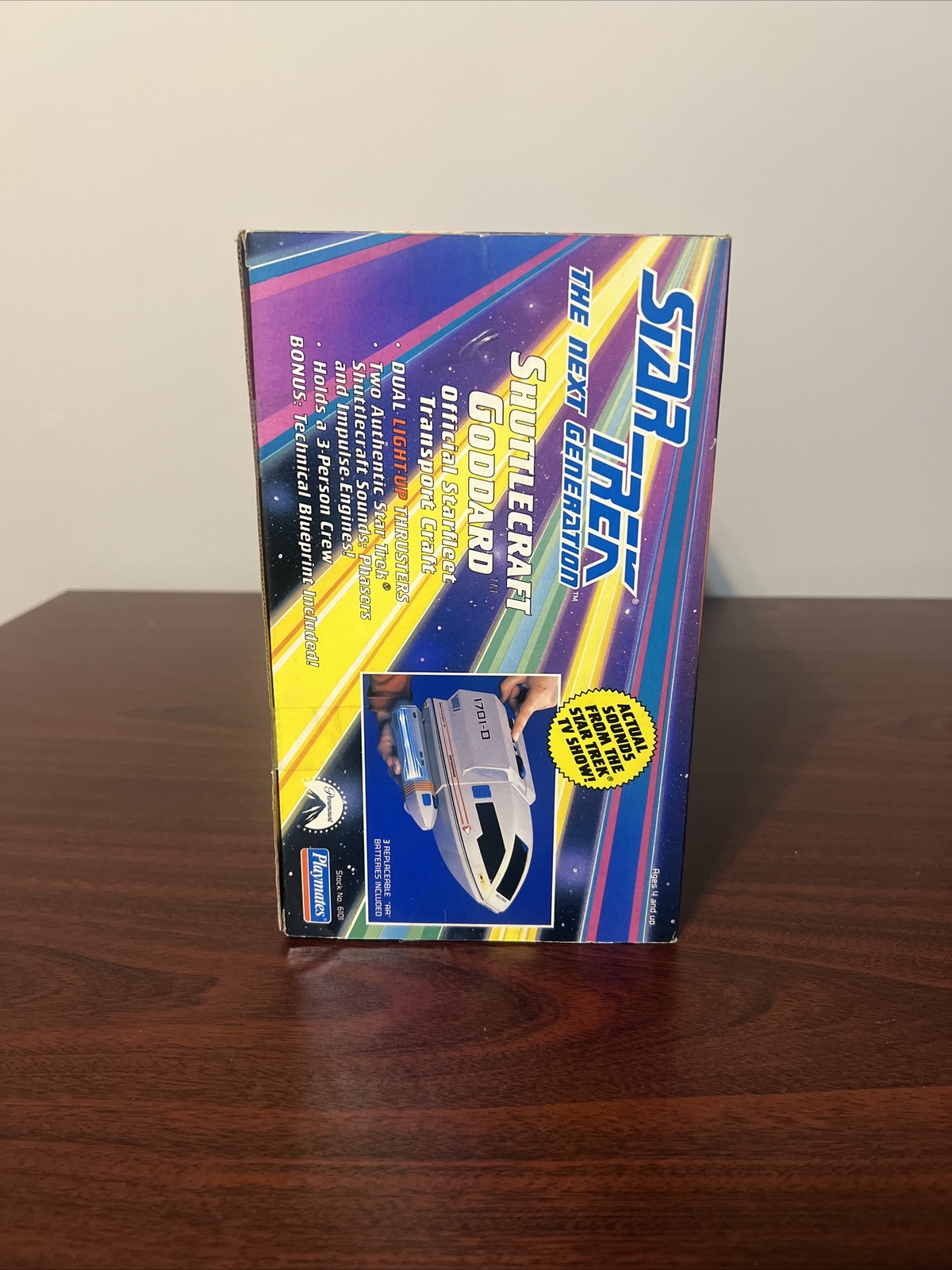 New 1992 STAR TREK Next Generation Shuttlecraft Goddard Unopened