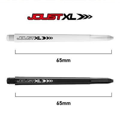     REDDRAGON Dart Shafts Schäfte 2BA Nylon Joust XL extra lang 65 mm Luke