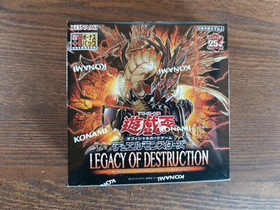 Yu-Gi-Oh Legacy of Destruction Display LEDE Japanisch OVP Box OCG