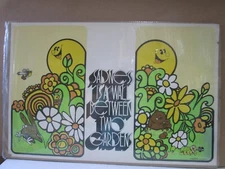 Sadness is a wall between two gardens poster 1970 friendship 20654