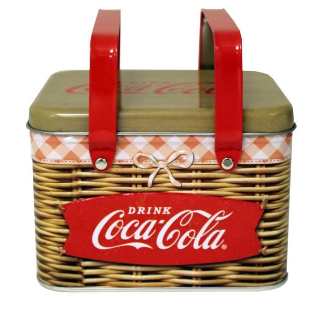 Coca-Cola Coke Vintage Tin Boxes The Year Round Drink Coca Cola ...