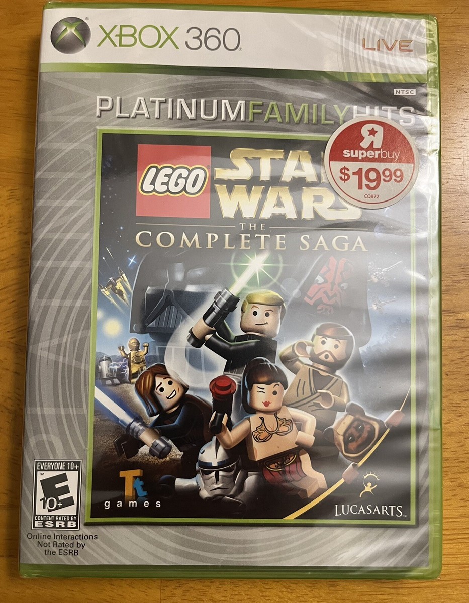 LEGO Star Wars: The Complete Saga Platinum Hits (xbox 360) FACTORY