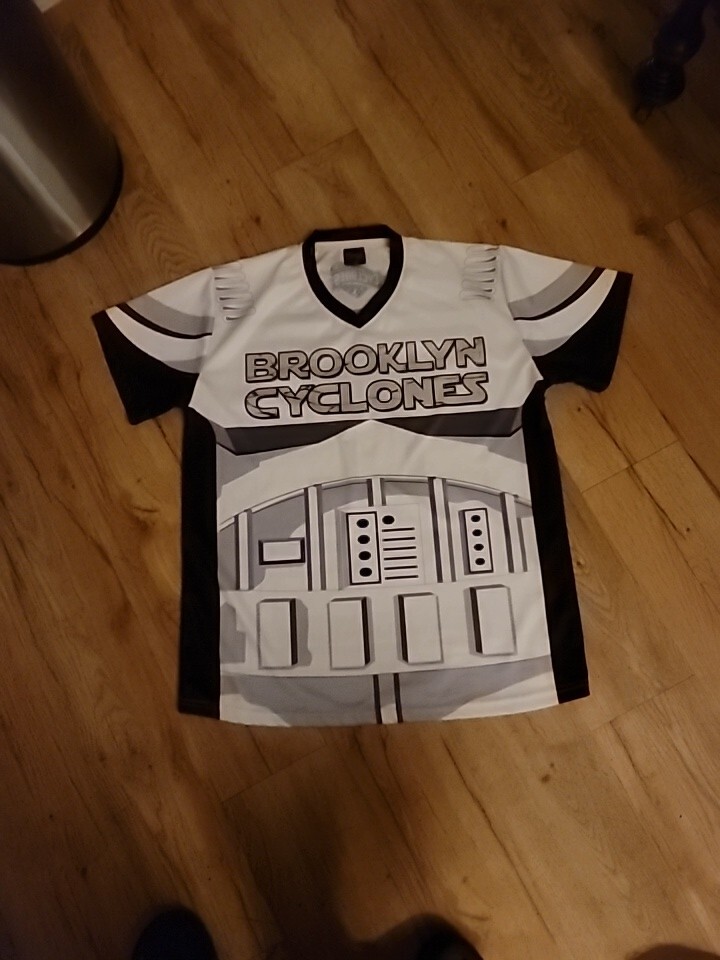Brooklyn Cyclones Promotional Star Wars Stormtroopers Jersey Men's