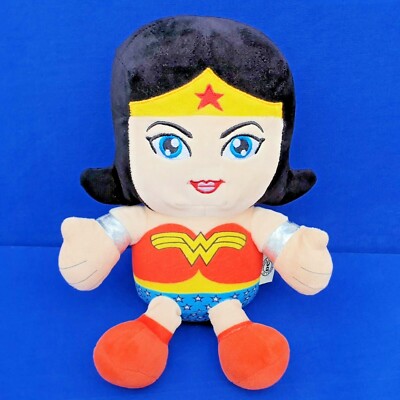 WONDER WOMAN DC COMICS ORIGINAL STOFFPUPPE 32 CM TV PUPPE SOFT DOLL  
