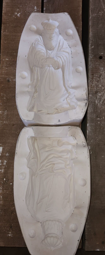 Vintage Kimble 1699 Ceramic Slip Casting Mold Arabian Knight